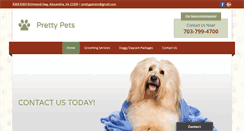 Desktop Screenshot of prettypetsinc.com